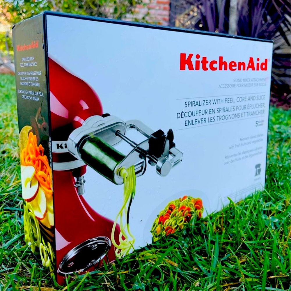 New Kitchenaid 5 piece spiralizer